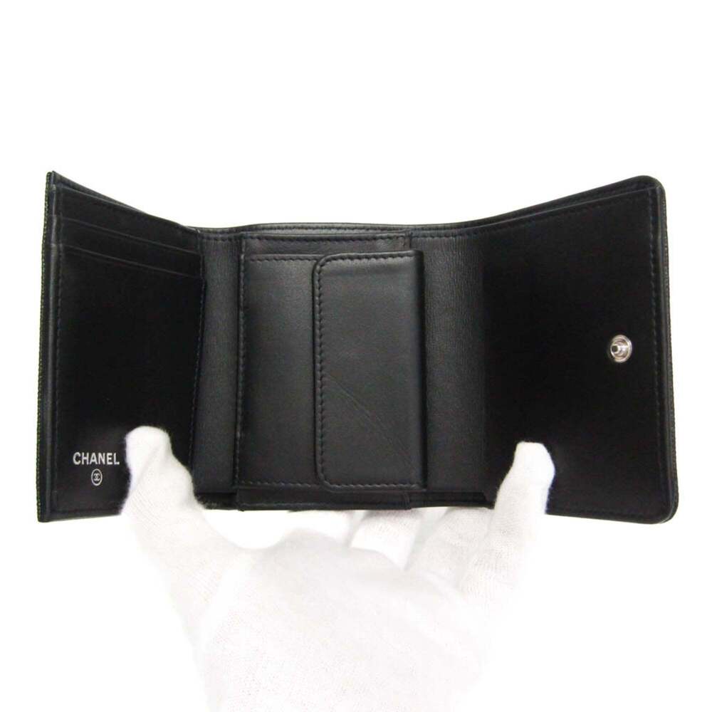 CHANEL Black Logo Wallet - Picture 3 of 12